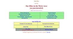 Desktop Screenshot of dayhikes.info
